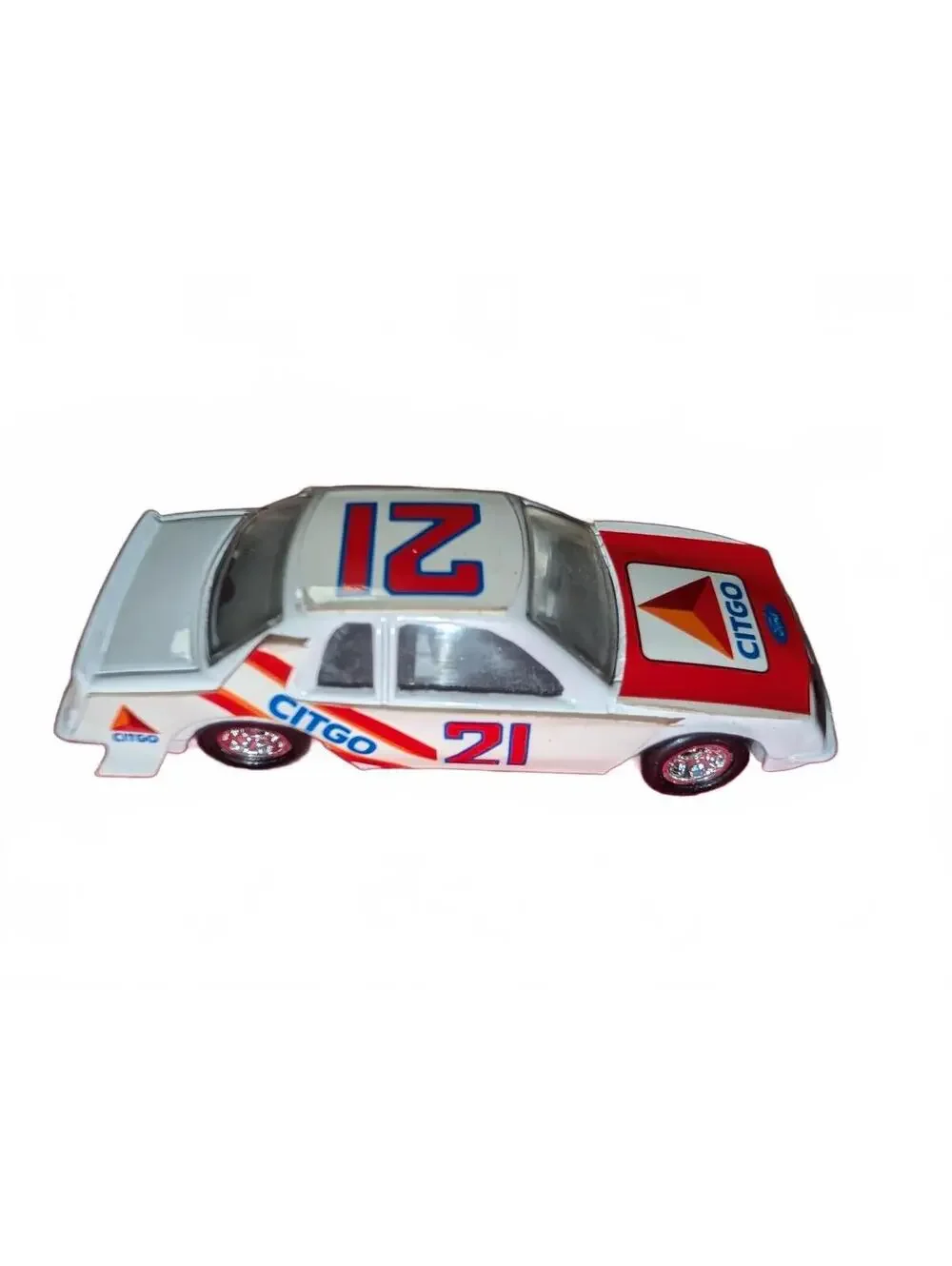 CITGO #21 White and Red Diecast Model Race Car